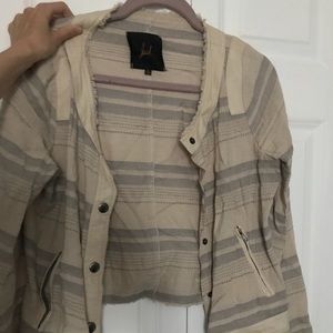 Cream Embroidered Jacket